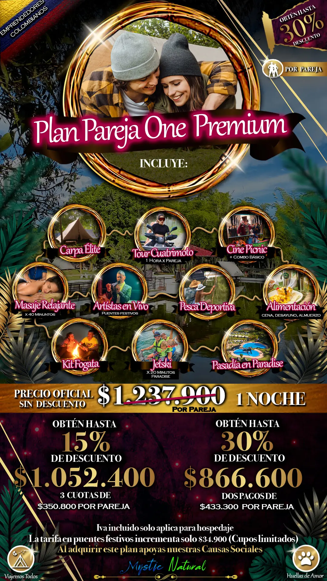 3 pareja one premium